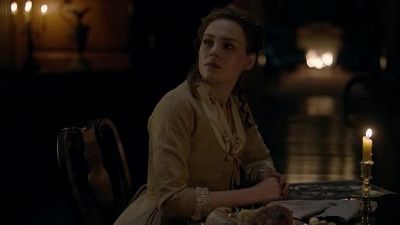 And, uh,
what about yer father? - Outlander