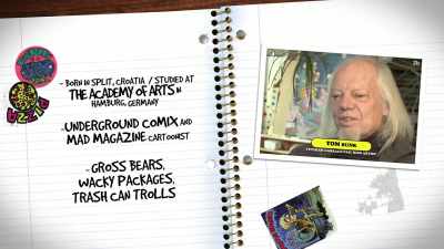 And uh, Yeah you can,
you can try and then - 30 Years of Garbage: The Garbage Pail Kids Story