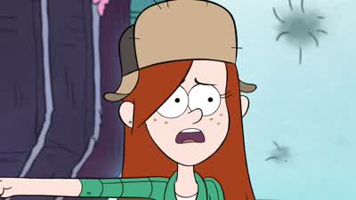 And, um, dipper just grabbed a bat And started beating ghosts down, left and right. - Gravity Falls