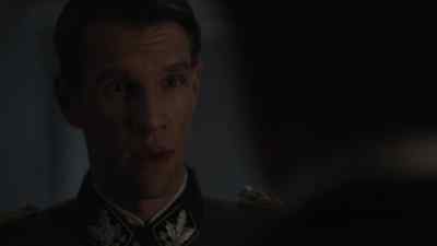 And, um...
what shall we drink to? - The Man in the High Castle
