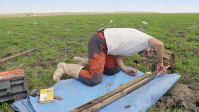 AND UMBERTO BELIEVES
HIS SOIL CORES - Lost Cities of the Amazon