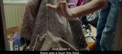 And under it
there was a layer this thick... - The Most Beautiful Boy in the World