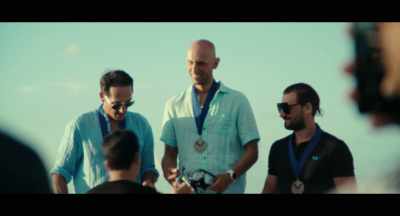 And under neutral flag,
it's fine, you can compete. - Freediver