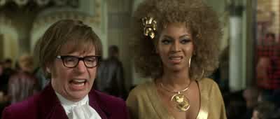And unfortunately my neck does look like a vagina - Austin Powers in Goldmember