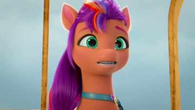 And unicorns to drop
stuff onto sand castles. - My Little Pony: Make Your Mark