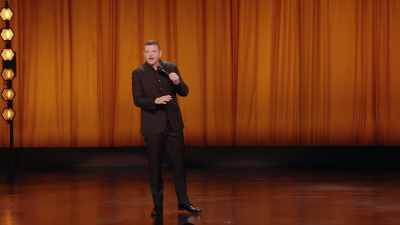 And upon impact,
I heard laughter - Kevin Bridges: The Overdue Catch-Up
