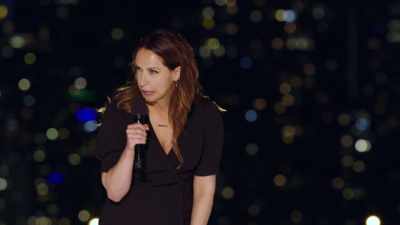 And she uses the weirdest
language. She'll be like, - Colin Quinn & Friends: A Parking Lot Comedy Show