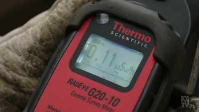 ..and using a Geiger counter - Aussie Inventions That Changed The World