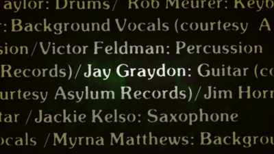 And very important,
he's got backing vocals - Music Box: Yacht Rock: A DOCKumentary