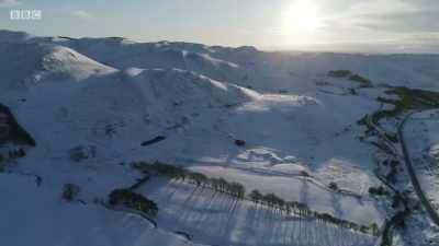 ..and Wales is transformed
into a winter wonderland. - Wales: Land of the Wild