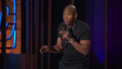 And he walked over to me
and he gently placed his hand on my cheek. - Dave Chappelle: The Dreamer