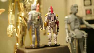 And this was an attempt to do
a locking mechanism - Under the Helmet: The Legacy of Boba Fett