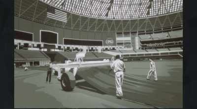 And this was the place
that first had Astroturf. - Apollo 10½: A Space Age Childhood