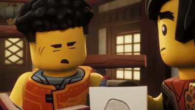 And she wasn't attacked by bots, - LEGO Ninjago: Dragons Rising