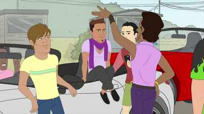 And watch your language
in front of the lady. - Trailer Park Boys: The Animated Series