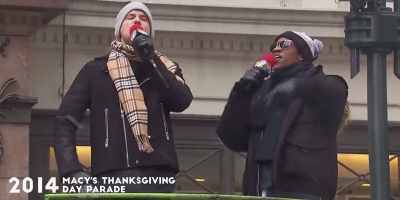 And we were doing the Macy's parade in - Getting LOST
