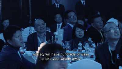 And wealth only goes
to whoever deserves it. - Ascension