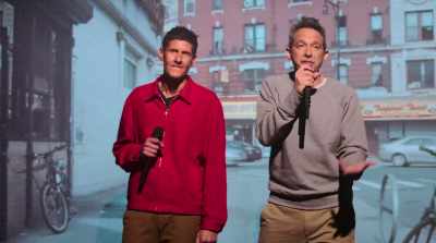 And we'd just start going back and forth
with little bits of records - Beastie Boys Story