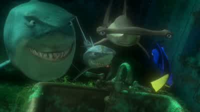 And... Well, I don't think I've ever eaten a fish. - Finding Nemo