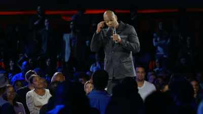 And we went over,
and we're talking with one another, - Dave Chappelle: The Age of Spin