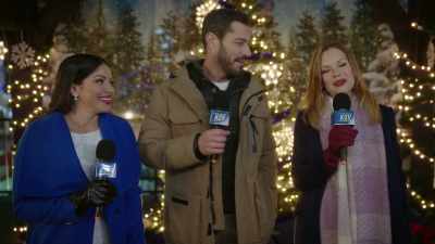 And we're back here
with Bridget Torres, - Cloudy with a Chance of Christmas