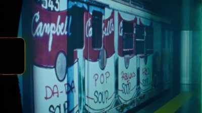 And we're gonna reappropriate it
in moving billboard form." - The Andy Warhol Diaries