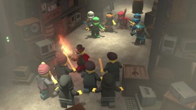 And we're not afraid to use our weapons! - Ninjago: Masters of Spinjitzu