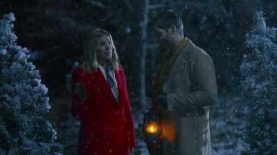 And what about mistletoe?
I was thinking, um... - Designing Christmas with You