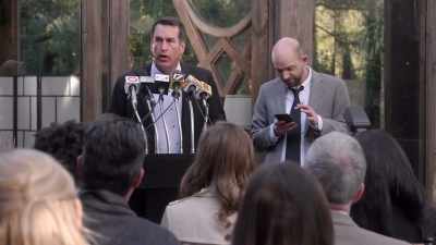 And what better way to do it than through a hog attack? - Rob Riggle's Ski Master Academy