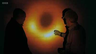 And what we can see is emission - Secrets of Size: Atoms to Supergalaxies