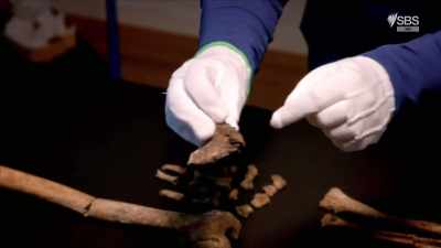 And what we can see - - Curse of the Ancients with Alice Roberts