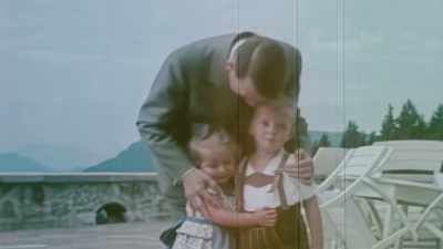 And what he does is he uses propaganda - The Hitler Home Movies