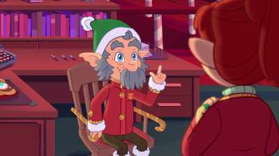 And what is every toy in
Santa's workshop made with? - Glisten and the Merry Mission