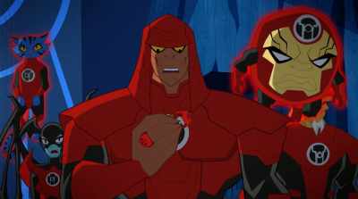 And what exactly is your
word worth, Kryptonian? - Justice League Action