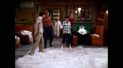 And what happens is
Ralph Malf and Potsie, - More Than Miyagi: The Pat Morita Story
