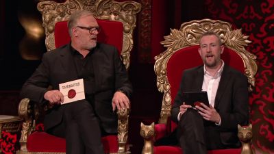 And what have you got
for me now, my hairy chum? - Taskmaster