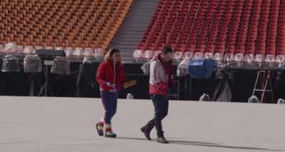 And what I was hearing from you
very and clearly, - Olympic Dreams