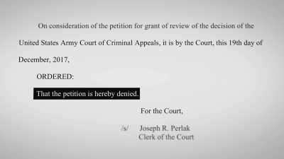 And what that means
is the court precluded - Leavenworth