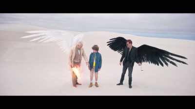 And whatever happens,
for good or for evil... - Good Omens