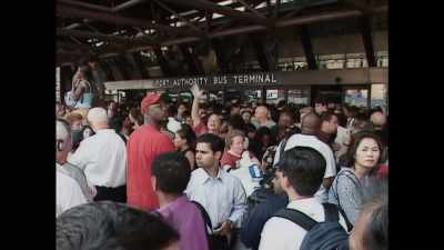 And when we arrived in New York,
at Port Authority... - The Stroll
