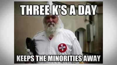 AND WHEN IT COMES TO
HATE SYMBOLS, RACIST MEMES, - Why We Hate