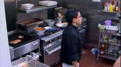 AND WHEN ONE CHEF CAN'T
STAND THE HEAT, - Kitchen Nightmares