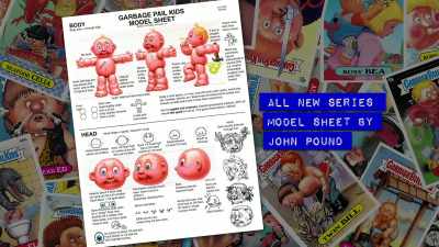And when we restarted
the engine to this beautiful car - 30 Years of Garbage: The Garbage Pail Kids Story