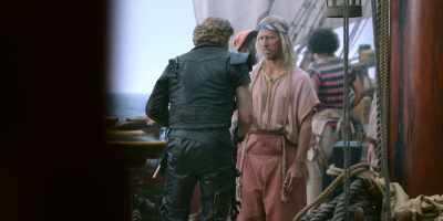 And when we traced him to a Spanish
warship, I attacked that ship, - Our Flag Means Death