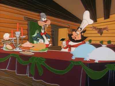 And where, may I ask,
is the ice sculpture? - Bonkers