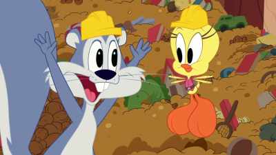 And while we do that,
you can start sorting. - Bugs Bunny Builders