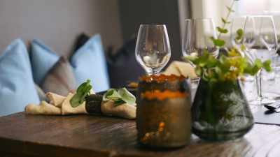 And while that gusting freezing
world is just outside, - Restaurants at the End of the World