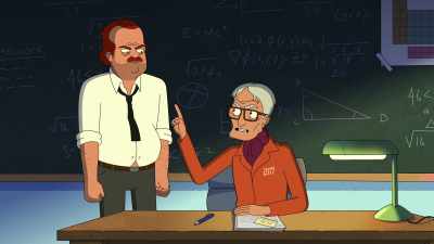 And whoever did it forgot
to check their work. - Grimsburg