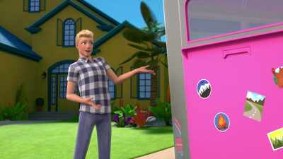 And why do I have
her family's camper? - Barbie: A Touch of Magic