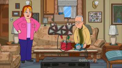 And why do you want to give him
an electric shock, - Corner Gas Animated